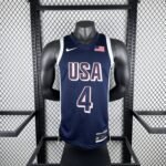 2024 Olympic Basketball USA Blue No.4 Curry - Image 7