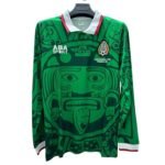Retro Mexico 1998 Home Kit Long Sleeves S-3XL