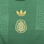 Kids Mexico 25/26 Gold Cup Kit Green 16-28 - Image 3