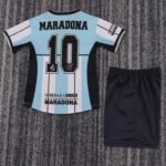 Kids Retro Kit Argentina 2001 Maradona Memorial Edition - Image 2