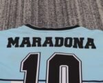 Kids Retro Kit Argentina 2001 Maradona Memorial Edition - Image 9
