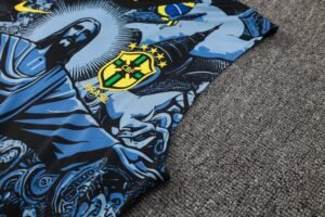 Brasil Sleevesless Training Suit Blue D1217 - Image 3