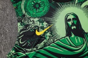 Brasil Sleevesless Training Suit Green D1229 - Image 5