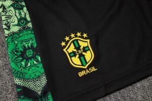 Brasil Sleevesless Training Suit Green D1229 - Image 11