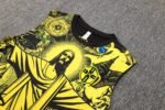 Brasil Sleevesless Training Suit Yellow D1214 - Image 3