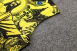 Brasil Sleevesless Training Suit Yellow D1214 - Image 5