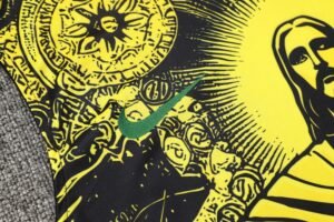 Brasil Sleevesless Training Suit Yellow D1214 - Image 7