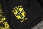Brasil Sleevesless Training Suit Yellow D1214 - Image 13