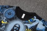 Brasil 2425 Short Sleeves Training Suit Blue S-XXL - Image 4