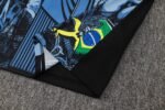 Brasil 2425 Short Sleeves Training Suit Blue S-XXL - Image 5