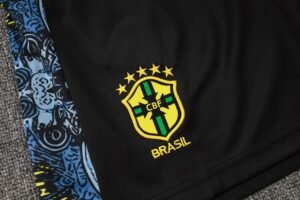 Brasil 2425 Short Sleeves Training Suit Blue S-XXL - Image 9