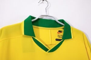 Retro  Brazil 1997 Home Yellow - Image 3