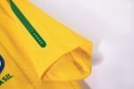 Retro  Brazil 2010 Home Yellow - Image 3