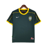 Retro  Brazil 1998 Goalkeeper Dark Green