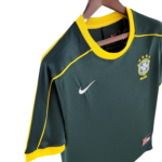 Retro  Brazil 1998 Goalkeeper Dark Green - Image 8