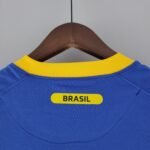Retro  Brazil 2010 Away Blue - Image 6