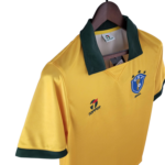 Retro  Brazil 1988 Home Yellow - Image 5