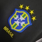 Retro  Brazil 2002 Goalkeeper Black - Image 3