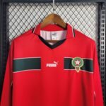 Retro Morocco 1998 Red Long Sleeves S-XXL - Image 4