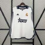 Retro Real Madrid 00/01 Home Long Sleeves S-XXL