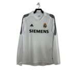 Retro Real Madrid 2005/06 Home Long Sleeves