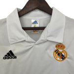 Retro Real Madrid 02/03 Home Long Sleeves - Image 3