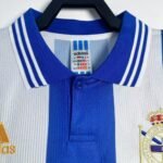 Retro Deportivo La Coruna 1999/2000 Home Long Sleeves - Image 3