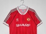 Retro Manchester United 1991 Home - Image 3