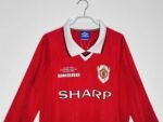 Retro Manchester United 1999 Final Home Long Sleeves - Image 3