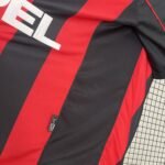 Retro 00/01 AC Milan Home with Patches S-XXL - Image 9