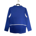 Retro  Brazil 2002 Away Blue Long Sleeves - Image 2