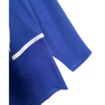 Retro  Brazil 2002 Away Blue Long Sleeves - Image 5