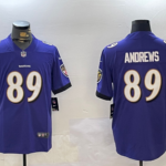 Baltimore Ravens #89 Purple