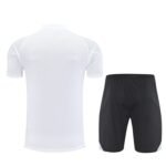 Adult/ Kids 2526 Short Sleeves Training suit White - Image 2