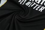 Adult/ Kids 2526 Short Sleeves Training suit Black - Image 9