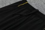 Adult 2526 Half Zipper Training Suit Black - Image 7
