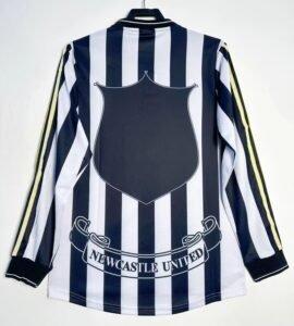 Retro Newcastle 1997/99 Home Long Sleeves - Image 2