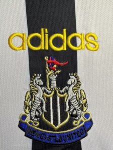 Retro Newcastle 1997/99 Home Long Sleeves - Image 4