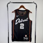 24 Season Detroit Pistons Black  #2