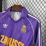 Retro Real Madrid 1984/85 Away Long Sleeves - Image 10