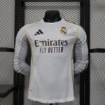 Player Version Real Madrid 25/26 Home Long Sleeves