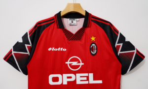 Retro 97/98 AC Milan Red S-XXL - Image 3