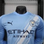Player Version Man City 25/26 Home Long Sleeves S-XXL - Image 3