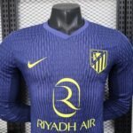 Player Version Atletico Madrid 25/26 Away Long Sleeves S-XXL - Image 5