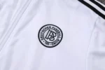 Adult/ Kids DFB 125th Year Full Zipper Training Suit White A2564 - Image 8