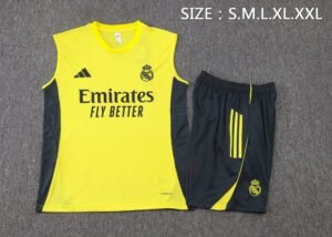 Real Madrid  Sleevesless Training Suit D25110 - Image 3