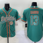 Miami Dolphins #13 Green