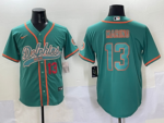 Miami Dolphins #13 Green - Image 3