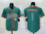 Miami Dolphins #1 Green