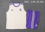 Real Madrid Sleeveless training suit D2563 - Image 3